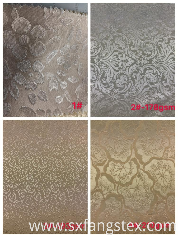 Polyester Jacquard Home Textile Cushion Curtain Fabric 4